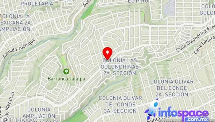 mapa de Prolongación Lerdo de Tejada Bus stop en Ciudad de México