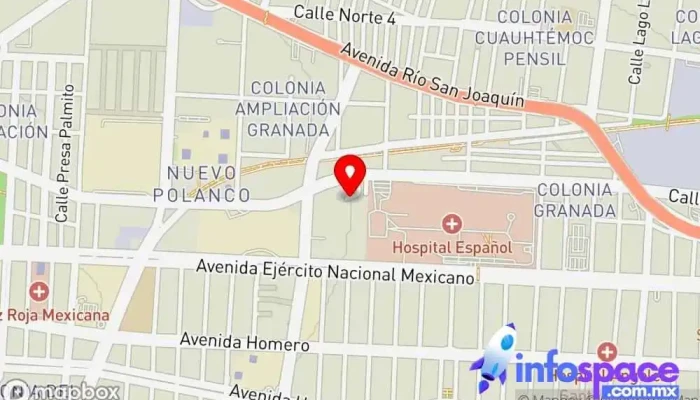 mapa de Pullman de Morelos Servicio de transporte en Miguel Hidalgo, Ciudad de México