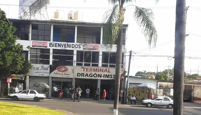 Pullman De Morelos Terminal Dragon   Imss Promocion - Cuernavaca