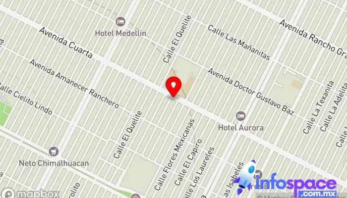 mapa de RENTA DE AUTOBUSES Agencia de alquiler de autobuses en Cdad. Nezahualcóyotl
