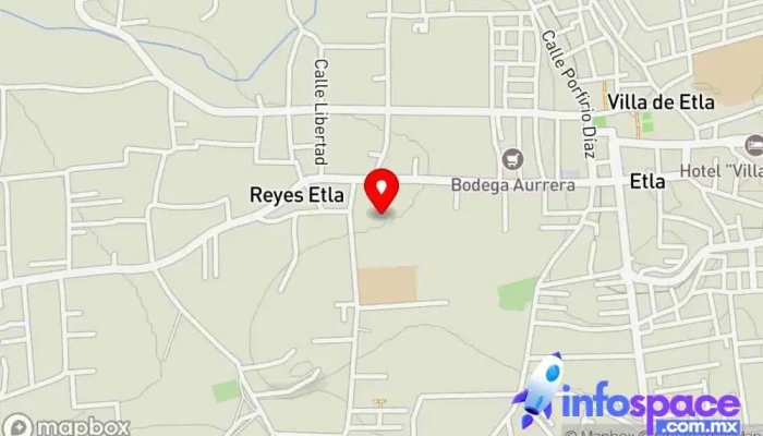 mapa de Reyes Etla  en Reyes Etla