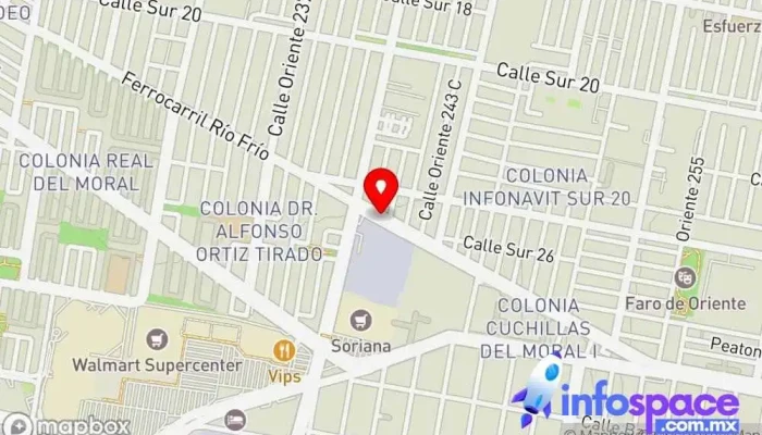 mapa de Río Frío Bus stop en Ciudad de México
