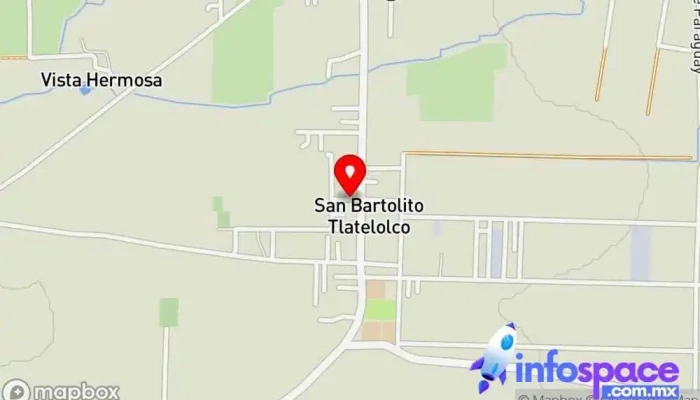 mapa de San Bartolito Tlaltelolco  en San Bartolito Tlaltelolco