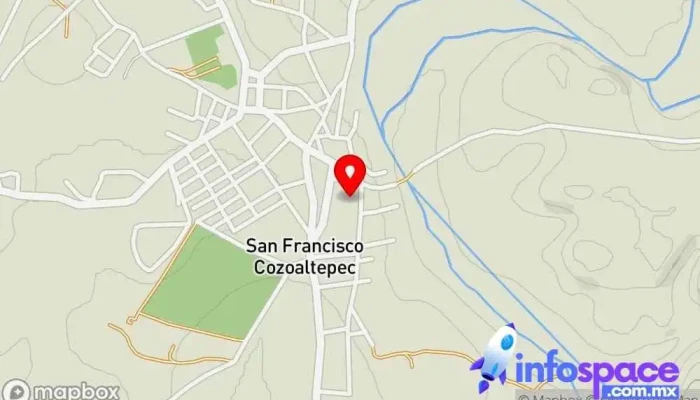 mapa de San Francisco Cozoaltepec Oaxaca Jardín en San Francisco Cozoaltepec