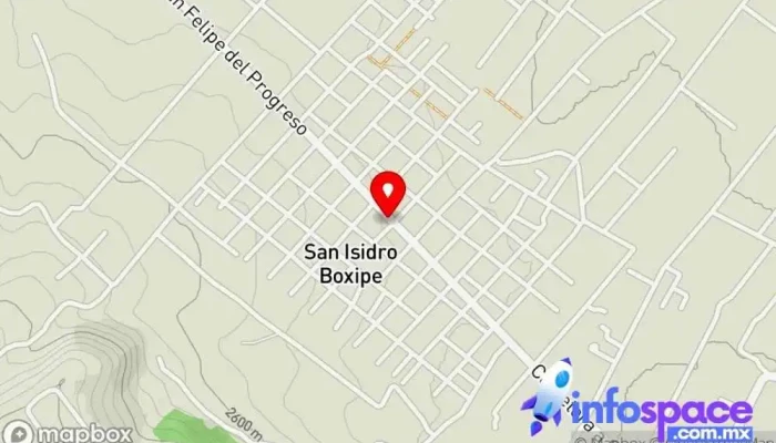 mapa de San Isidro Boxipe  en San Isidro Boxipe