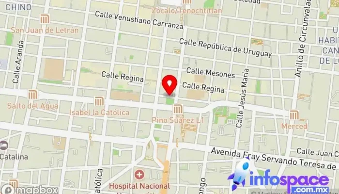 mapa de San Jerónimo (Terminal) Bus stop en Ciudad de México