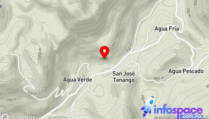 mapa de San José Tenango  en San José Tenango