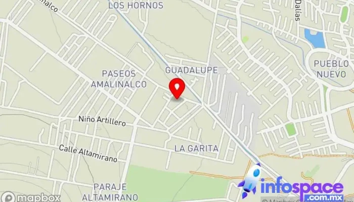 mapa de San Lucas Amalinalco  en San Lucas Amalinalco