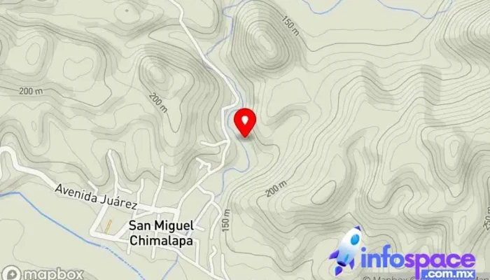 mapa de San Miguel Chimalapa  en San Miguel Chimalapa