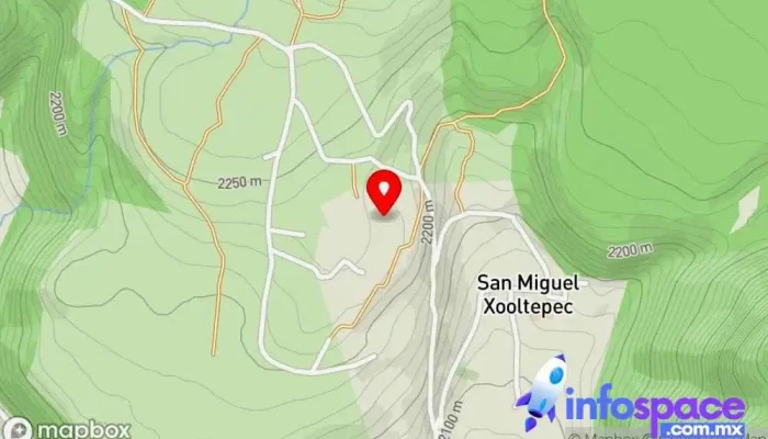 mapa de San Miguel Xooltepec  en San Miguel Xooltepec