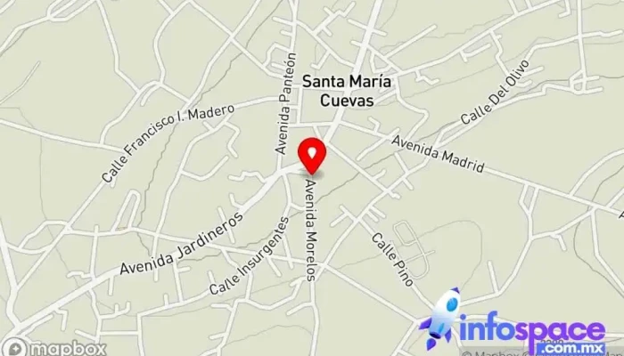 mapa de Santa María Cuevas  en Santa María Cuevas