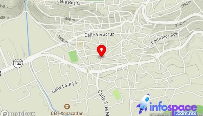 mapa de Santa María Zolotepec, Estado de México Cadena de televisión en Santa María Zolotepec