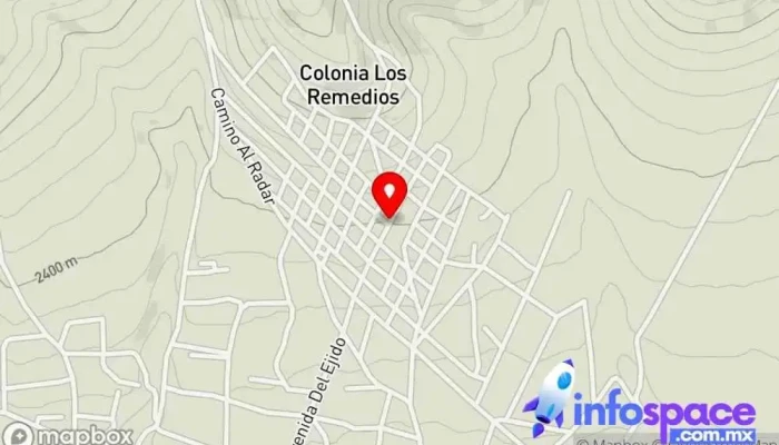mapa de Santiago Tolman Otumba Centro de educación preescolar en Col. los Remedios