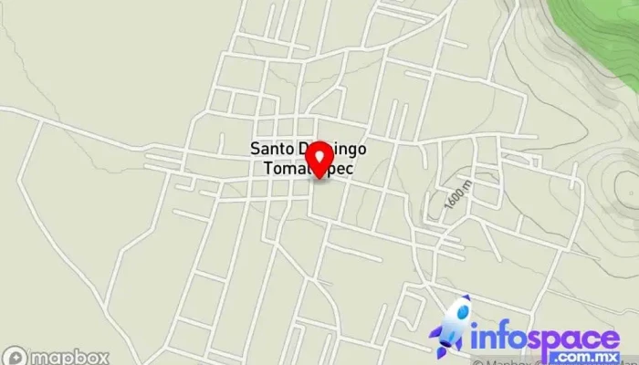 mapa de Santo Domingo tomaltepec Oaxaca Joyería en Santo Domingo Tomaltepec