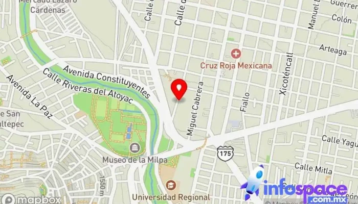 mapa de Servicio de transporte y turismo “LOXICHA” Servicio de transporte en Oaxaca de Juárez