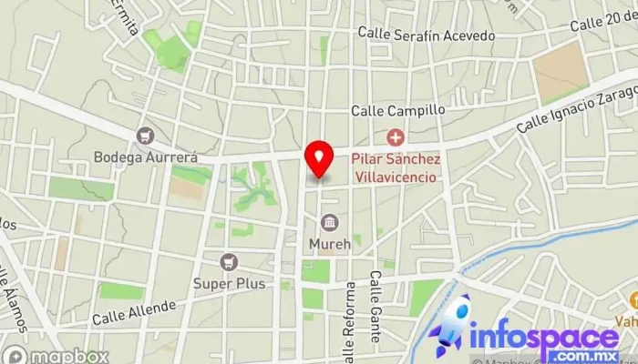 mapa de Servicios platinum Huajuapan Servicio de transporte en Centro