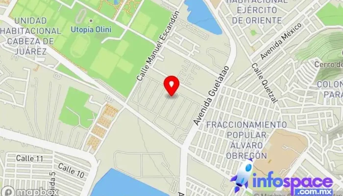 mapa de SiExpress Servicio de transporte de mercancías en Iztapalapa, Ciudad de México