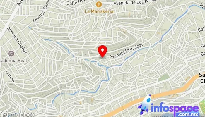 mapa de Sitio de taxis LA TERMINAL Servicio de taxis en Naucalpan de Juárez