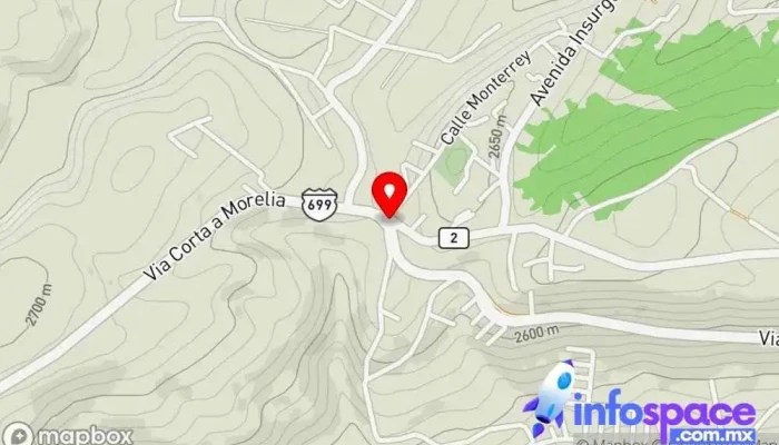 mapa de Sitio San Jose El Vidrio  en San José el Vidrio