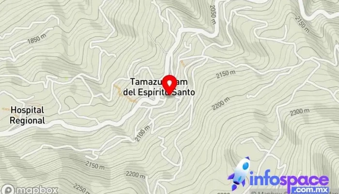 mapa de Tamazulápam del Espíritu Santo  en Tamazulápam del Espíritu Santo