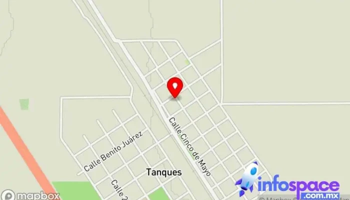 mapa de Tanques FC Polideportivo en Tanques