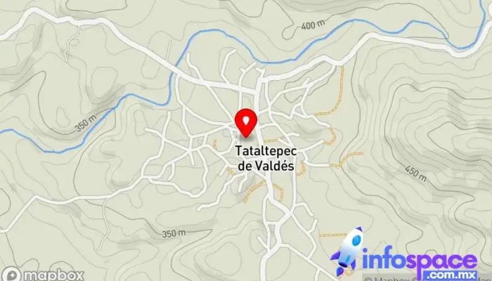 mapa de Tataltepec de Valdés  en Tataltepec de Valdés