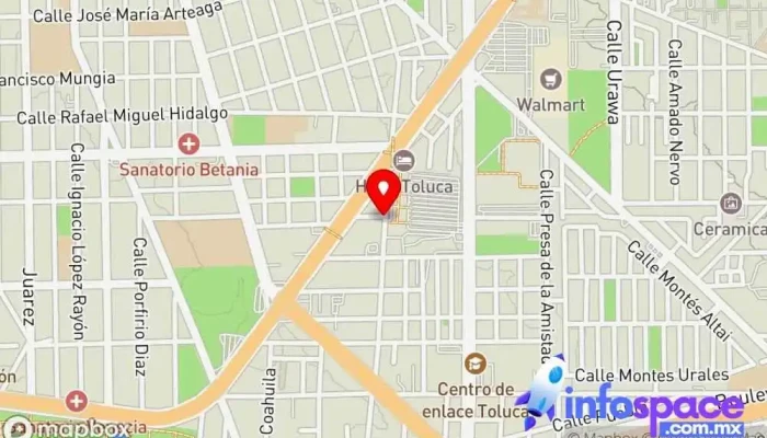 mapa de Taxis seguros terminal toluca Servicio de transporte en Toluca de Lerdo
