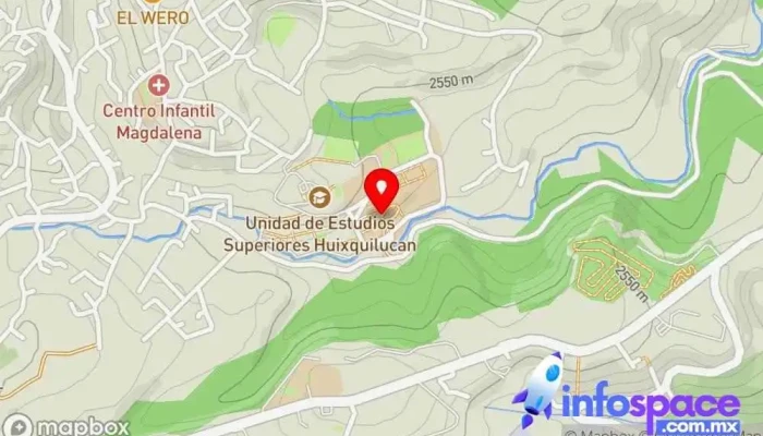 mapa de TecNM - Tecnológico de Estudios Superiores de Huixquilucan-TESH Universidad en Magdalena Chichicaspa