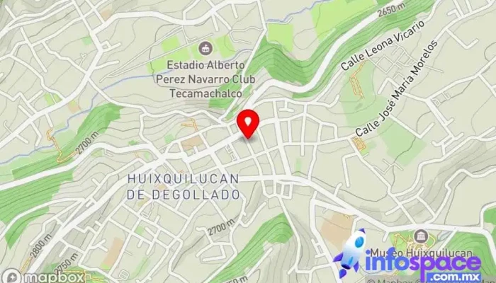 mapa de TELECOMM TELEGRAFOS Servicio de envíos en Huixquilucan de Degollado