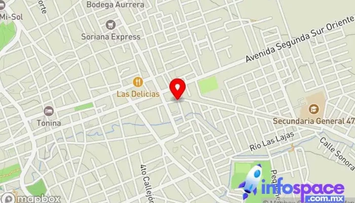 mapa de Terminal Ach'lum Ocotal Servicio de transporte en Ocosingo