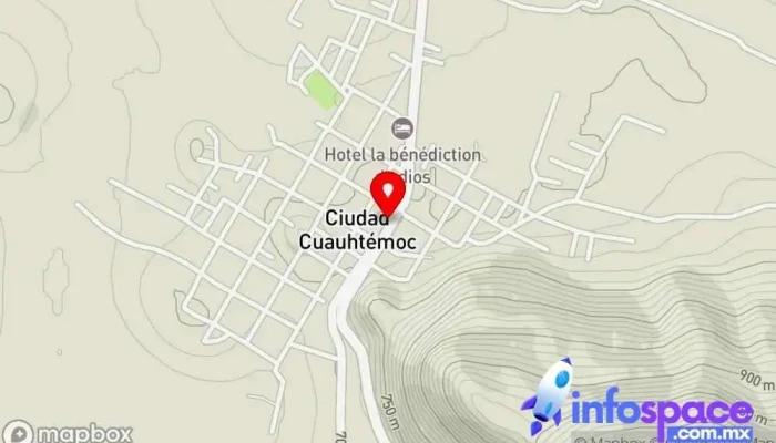 mapa de Terminal ADO cuidad cuahtemoc Servicio de transporte en Cdad. Cuauhtémoc