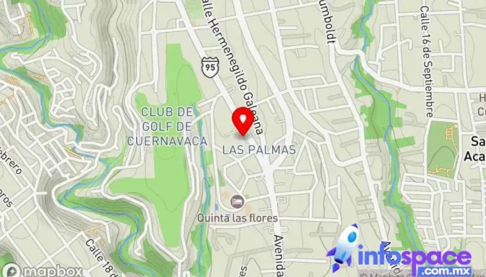 mapa de Terminal ADO Estrella de Oro Cuernavaca Empresa de autobuses en Cuernavaca