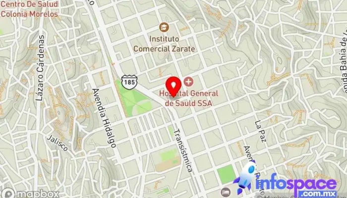 mapa de Terminal Altamar - Costeños ( Salina Cruz ) Oficinas de empresa en Salina Cruz