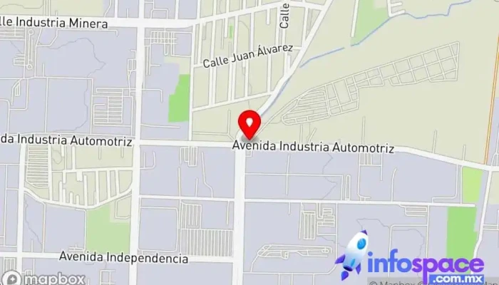 mapa de Terminal Automotriz Toluca Oficinas de empresa en Santa Ana Tlapaltitlán