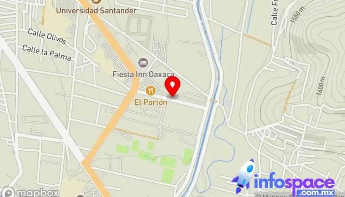 mapa de Terminal Choferes Del Sur Bus stop en Oaxaca de Juárez