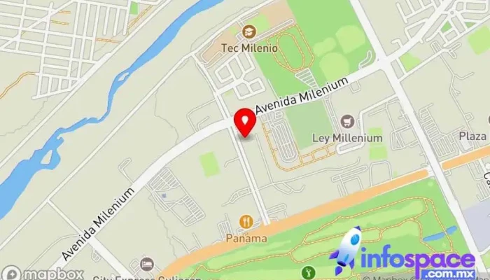 mapa de Terminal Costa de oro  en Culiacán Rosales