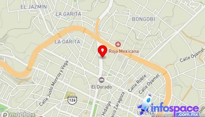 mapa de Terminal de autobuses Atlacomulco  en Atlacomulco de Fabela