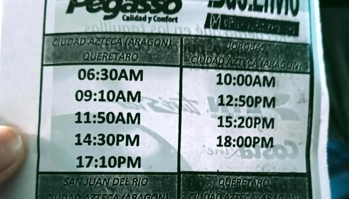 Terminal De Autobuses Coordinados Y Pegasso -  Abierto Ahora - Ecatepec de Morelos