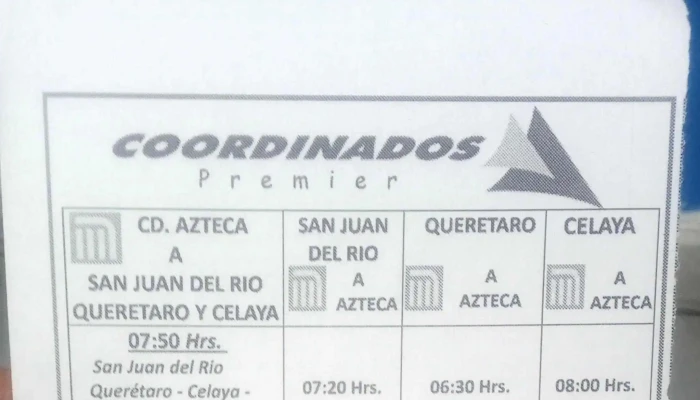 Terminal De Autobuses Coordinados Y Pegasso -  Promocion - Ecatepec de Morelos