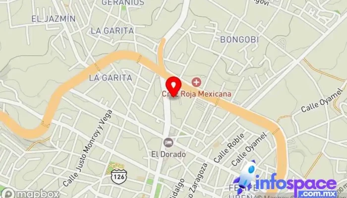 mapa de Terminal de Autobuses de Atlacomulco Estación de autobuses en Atlacomulco de Fabela