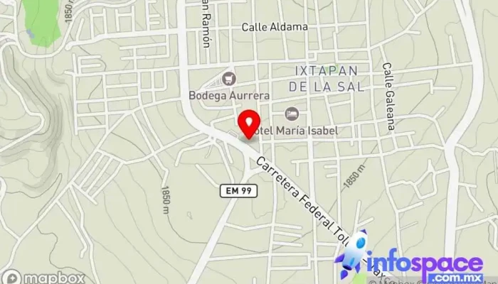 mapa de Terminal De Autobuses Flecha Roja Ixtapan De La Sal Empresa de autobuses en Ixtapan de la Sal