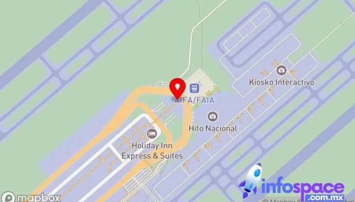 mapa de Terminal de Autobuses Foráneos | Aeropuerto AIFA – NLU Empresa de autobuses en Estado de México