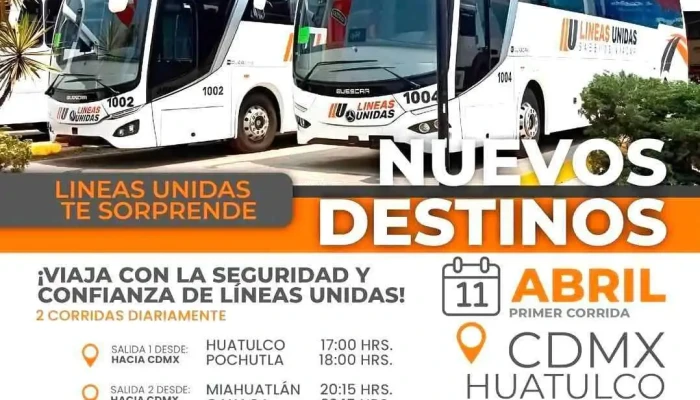 Terminal De Autobuses Lineas Unidas Autobus - Cuauhtémoc, Ciudad de México