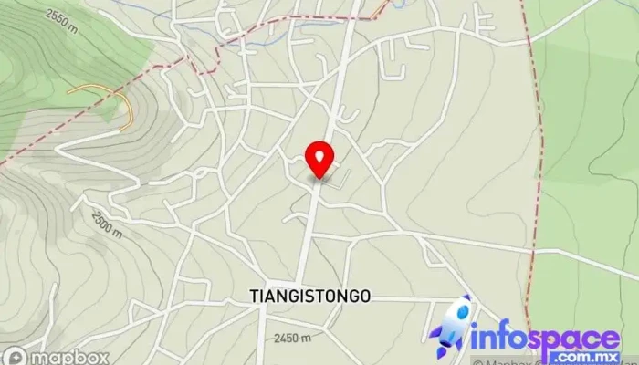 mapa de Terminal de Autobuses Servicio de transporte en Tianguistongo