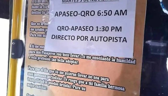 Terminal de Autobuses Noroeste - Apaseo El Grande