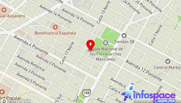 mapa de Terminal de Autobuses Valsequillo Servicio de transporte en Heroica Puebla de Zaragoza