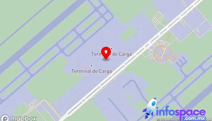 mapa de Terminal de Carga Aeropuerto Internacional Felipe Angeles  en Los Reyes Acozac