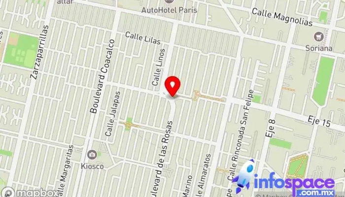 mapa de Terminal de Combis, Blvd. Villa de las Flores Bus stop en San Francisco Coacalco