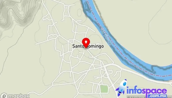 mapa de Terminal de pasajeras Servicio de transporte en Santo <span class=