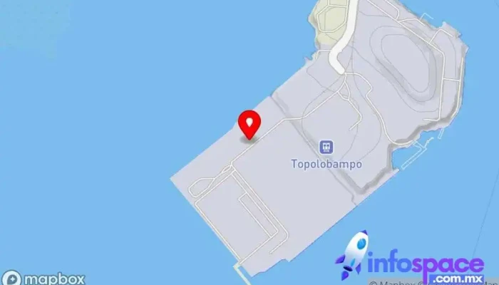 mapa de Terminal de Refinados Topolobampo Almacén en Topolobampo